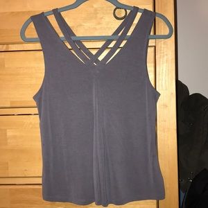 hardly worn grey tank top